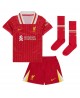 Günstige Liverpool Alexis Mac Allister #10 Heimtrikotsatz Kinder 2024-25 Kurzarm (+ Kurze Hosen)